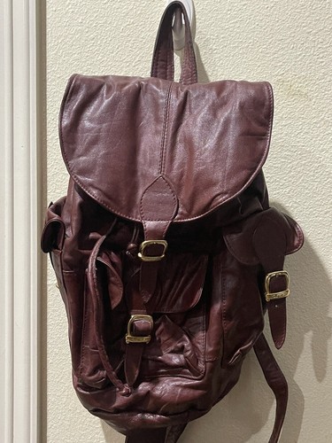 Jane Shilton Women Burgundy Backpack 