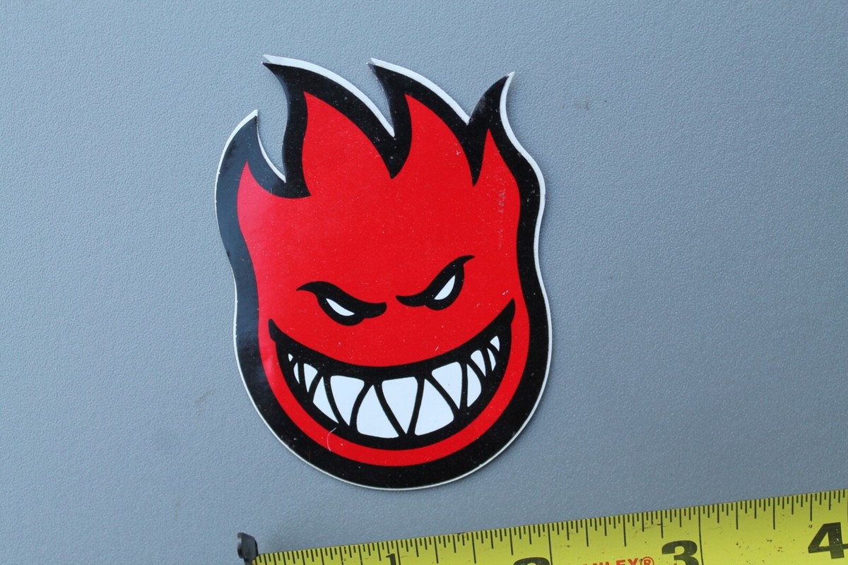 Spitfire Skateboard Wheels Red Fire Face OG Z69B Vintage
