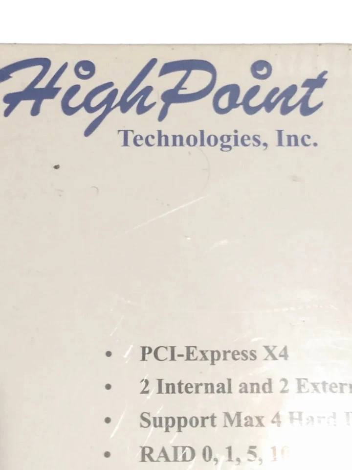 High Point Technologies Inc. 4 Channel PCI Express X4 SAS RAID Controller Rocket - Image 3 of 4