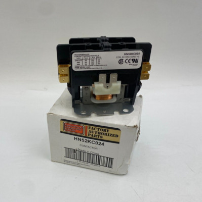 Carrier HN52KC024 Contactor Black 600 Volt 30 Amp 2-Pole Coil 24VAC 50/60Hz