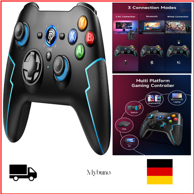 EasySMX Premium Wireless Gamepad für PS3/PC & Android - Dauerhaftes Gaming-Er...