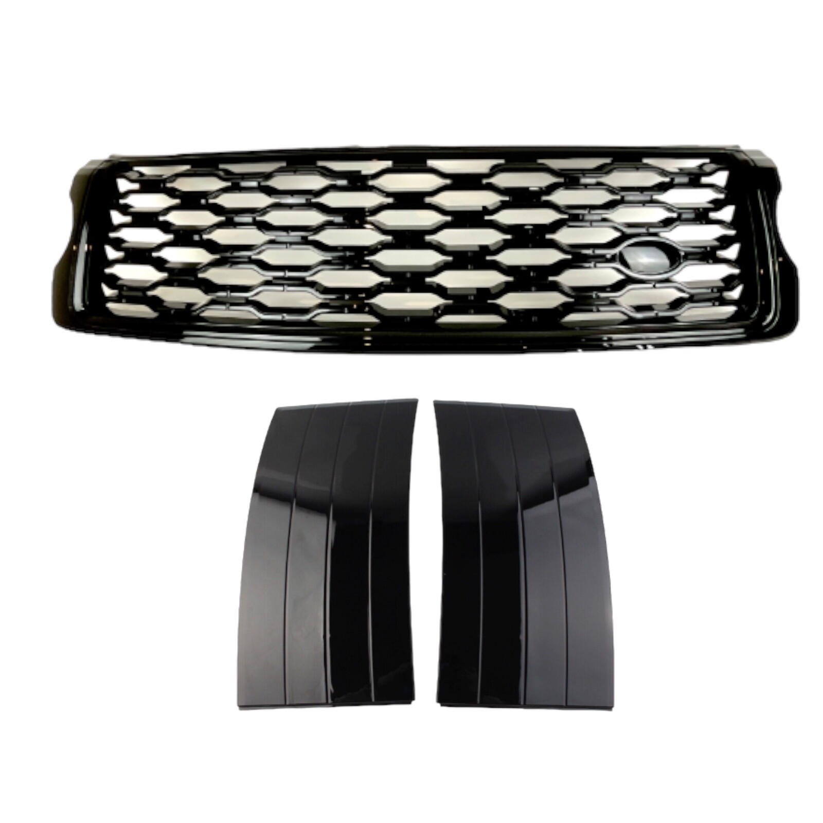 Range Rover Black Grille Side Vents 2018 Style L405 For 2013 - 2017 Models