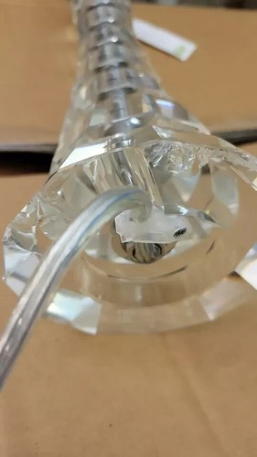 RP £125 - Dar Lighting - Crystal Table Lamp (see description) - Picture 3 of 4