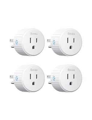 Govee Smart Plug, WiFi Plugs Work with Alexa &amp; Google Assistant, Smart ...