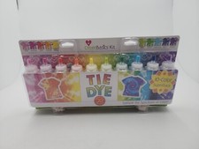 Create Basics Tie Dye Kit 47 Piece, 10 Color Super Pack Up to 20 Projects