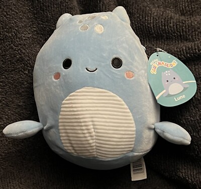 SQUISHMALLOW 7” LUNE THE LOCH NESS SEA MONSTER BNWT ADORABLE!! | eBay
