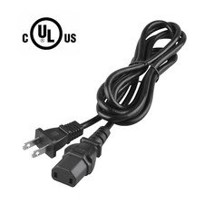 UL Listed 6ft AC Power Cord Cable for SONY XBR77A1E XBR65X850F XBR55A8F XBR65A9F