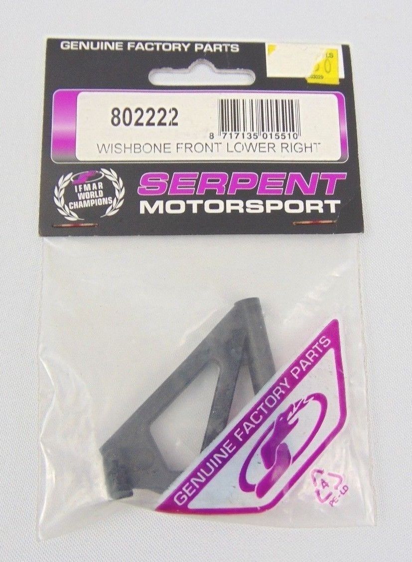 Genuine Serpent 802222 Wishbone Front Lower Right - Rc Spares