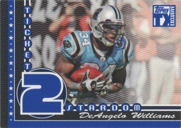 2007 Topps TX Exclusive DeAngelo Williams #ST-DW - 1 of 2