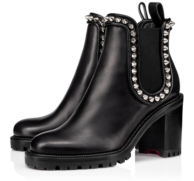 クリスチャンルブタン　Capahutta Christian Louboutin | Capahutta flat leather ankle boots | Savannahs