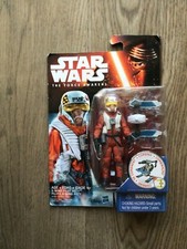 Star wars The force Awakens X Wing Fighter Pilot Asty Mint in Box