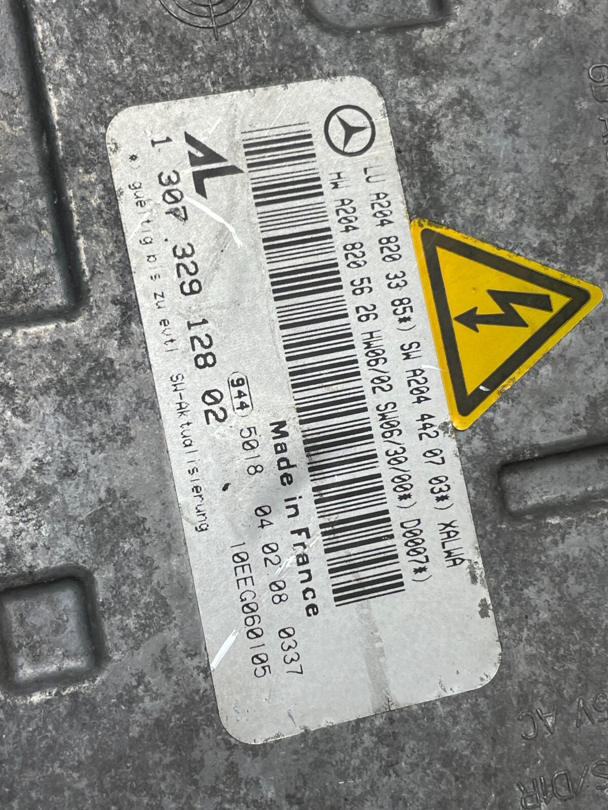 Mercedes S204 W204 BiXenonscheinwerfer Links Kurvenlicht A2048208961