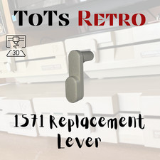 Commodore 1571 Disk Drive Replacement Lever 3d Printed CBM