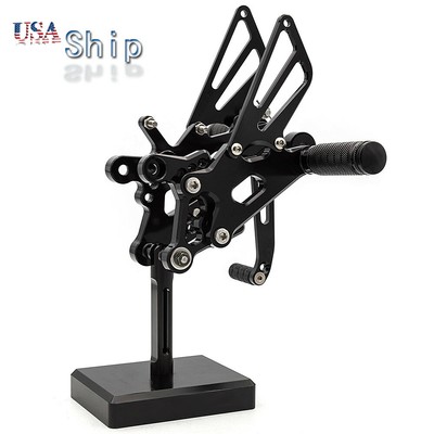 CNC For Yamaha YZF R6 2006 2007 2008 2009-2016 Rearsets Foot Pegs