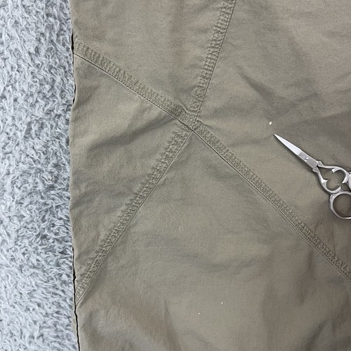 Nike Shorts Donna M 8-10 Beige Capri Leggero Attivo Corsa Cargo Tasca Sport - Foto 5 di 13