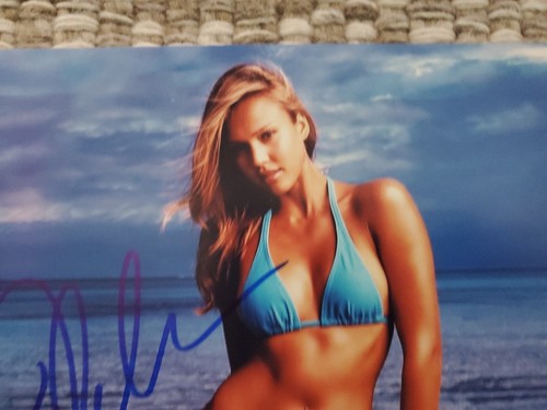 Jessica Alba Firmata 8x10 Foto Autografata COA GAI GA Into The Blue, Onest CO - Foto 4 di 10