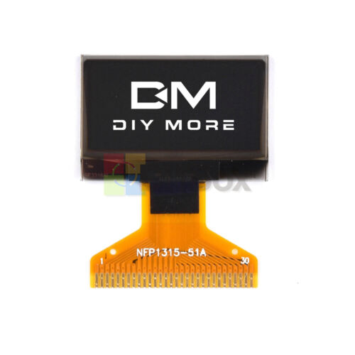 0.96 inch OLED LCD Screen 128x64 SSD1306 Chip Support SPI/IIC interface 30PIN - Picture 2 of 25
