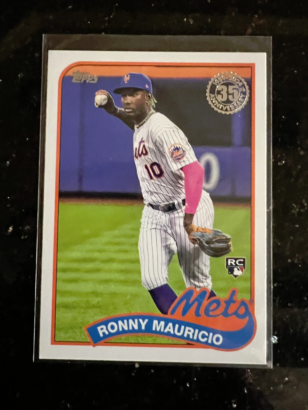 2024 Topps Series 1 Ronny Mauricio 1989 35th Anniversary 89B-93
