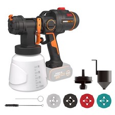 WORX WX020.9 18V (20V MAX) Cordless HVLP Paint Sprayer - (Tool Only - Battery &