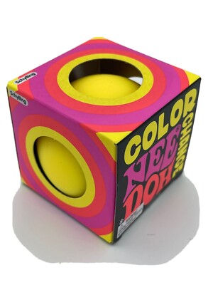 Vintage 2021 Schylling Color Changing Nee Doh yellow new in box