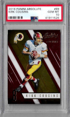 2016 Panini Absolute Kirk Cousins PSA 10 | eBay