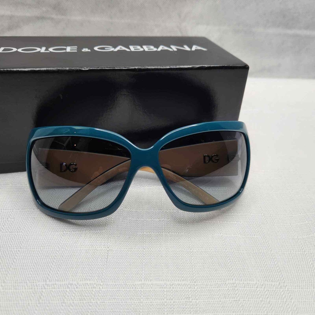 Dolce & Gabbana Turquois Crystal Sunglasses DG 6042-B 810/8G  display picture 1