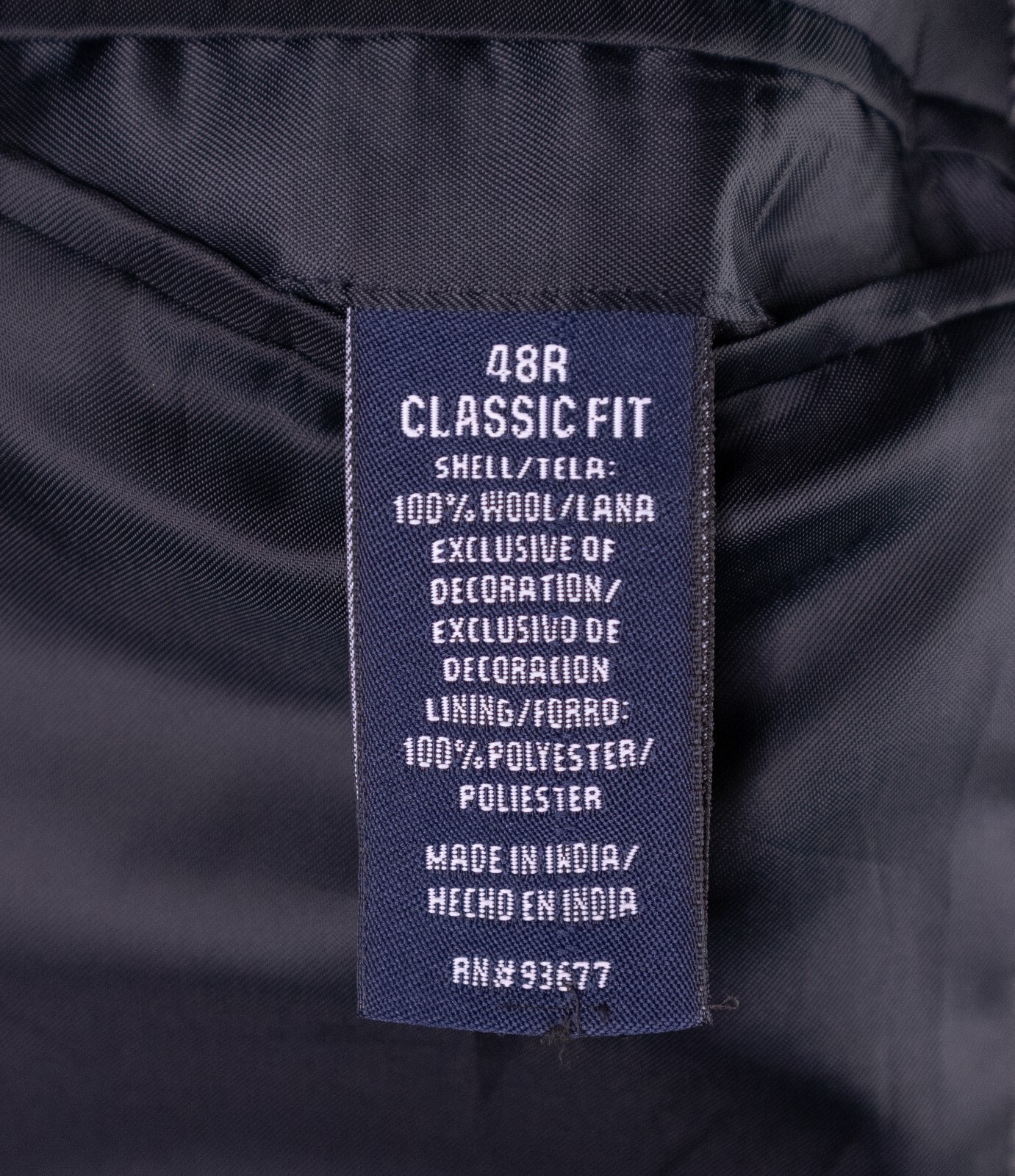 Stafford Essentials Gray Houndstooth Two Button B… - image 12