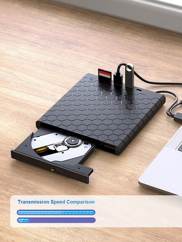 CD DVD Drive External For PC Laptop Windows 11 10 USB 3.0 Burner Reader Writer - 第 10/11 張圖片