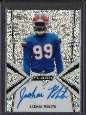 2019 Leaf Metal Flash JACHAI POLITE Silver Prismatic Auto RC Seahawks