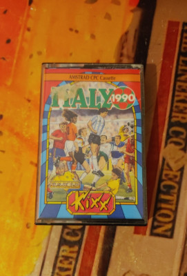 Jeu Vidéo Amstrad CPC 6128 – ITALY 90 (US Gold) – Bon état, Jeu Complet