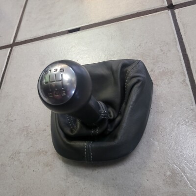 Porsche 997 GT3 RS gear knob shifter Schaltknäuf 6 Gang 99742407501 Leder Grau