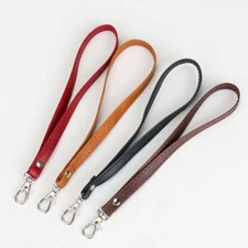 USA Leather Buckle Wrist Strap Replacement Hands-Free Wristlet for Purse Wallets