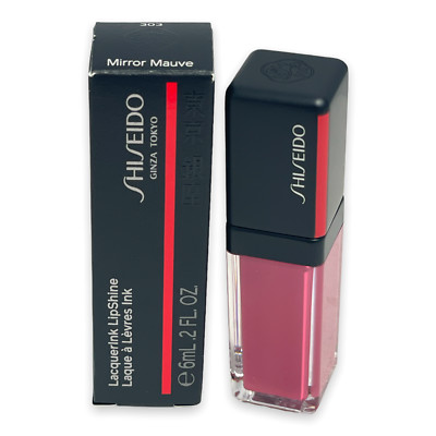 Shiseido Ginza Tokyo LacquerInk LipShine *303 Mirror Mauve* 6ml/.2fl.oz. New