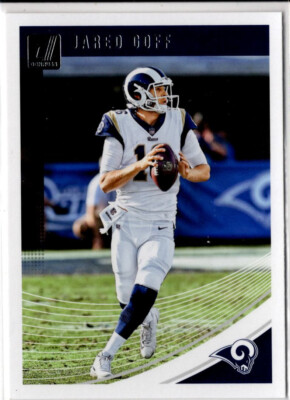 2018 Panini Donruss Football Jared Goff No. 147 Los Angeles Rams