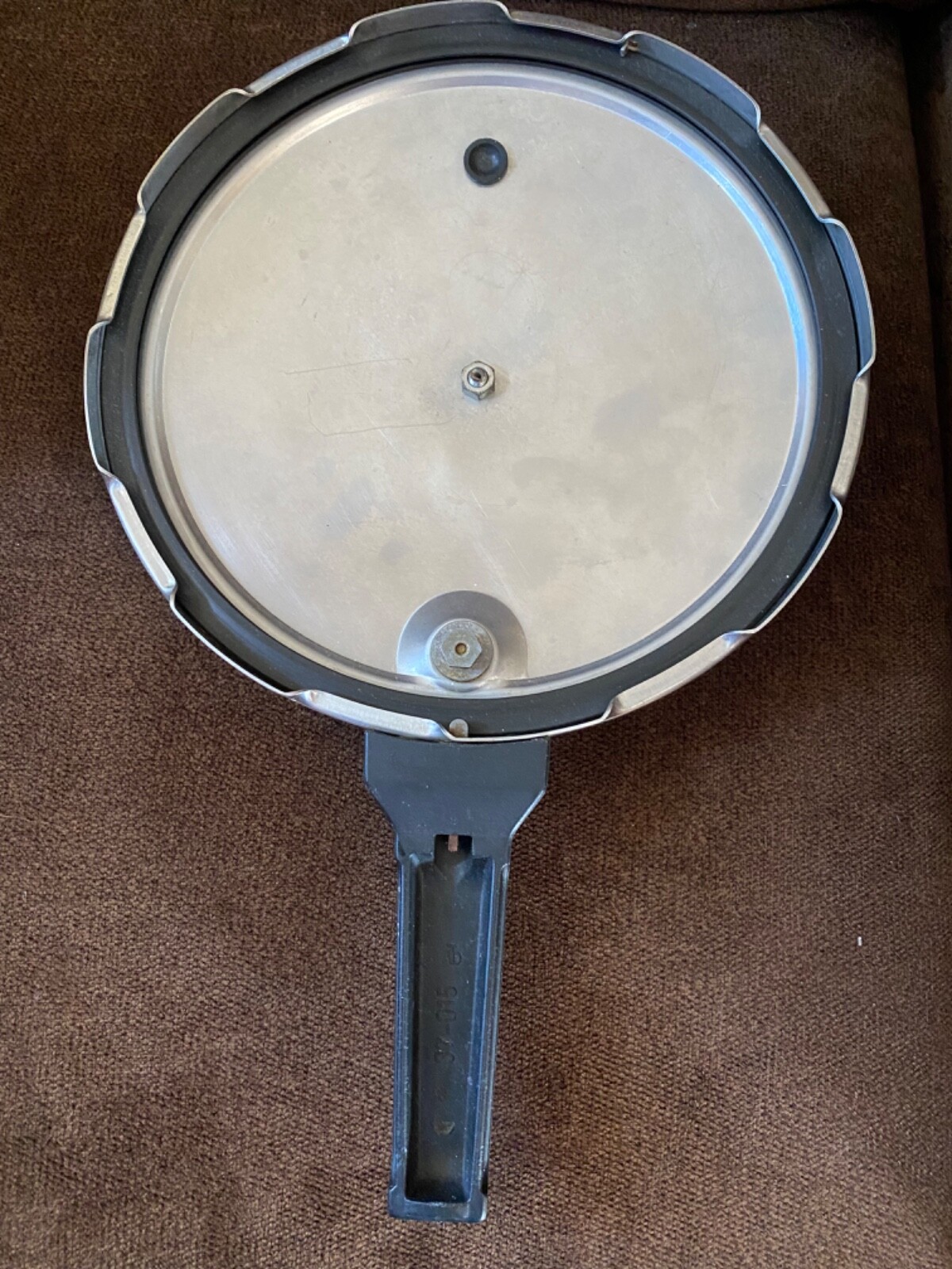 Vintage Presto 6 Qt Stainless Steel Pressure Cooker Model # 0136001 W/ Jiggler