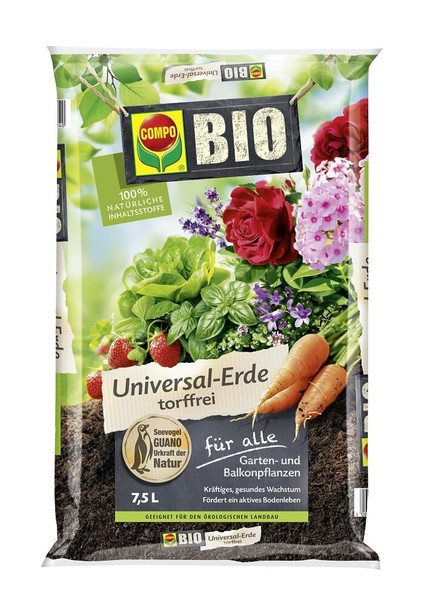 Compo Bio Universalerde Torffrei 7,5L-image