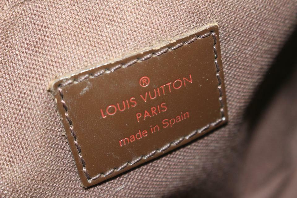 Geronimo cloth crossbody bag Louis Vuitton Brown in Cloth - 20033339