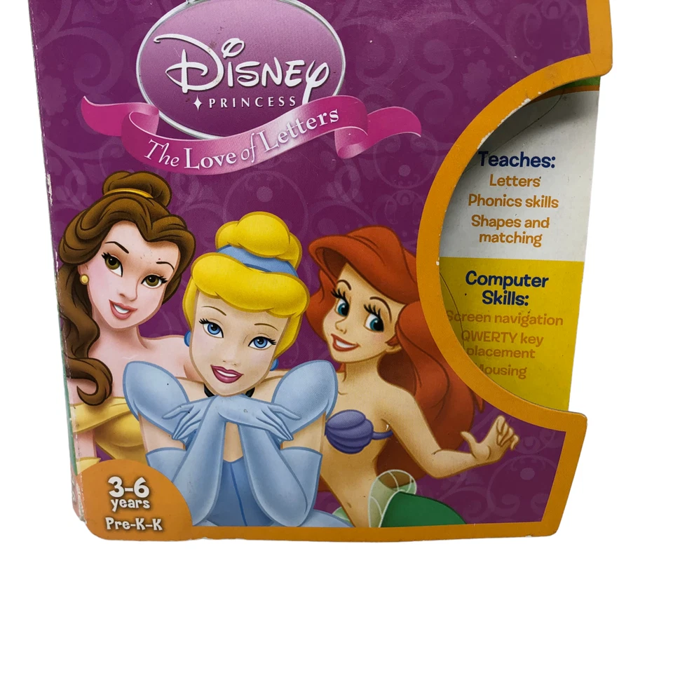 NIP LeapFrog Educational ClickStart Cartridge - Disney Princess Love of Letters - Image 3 of 4