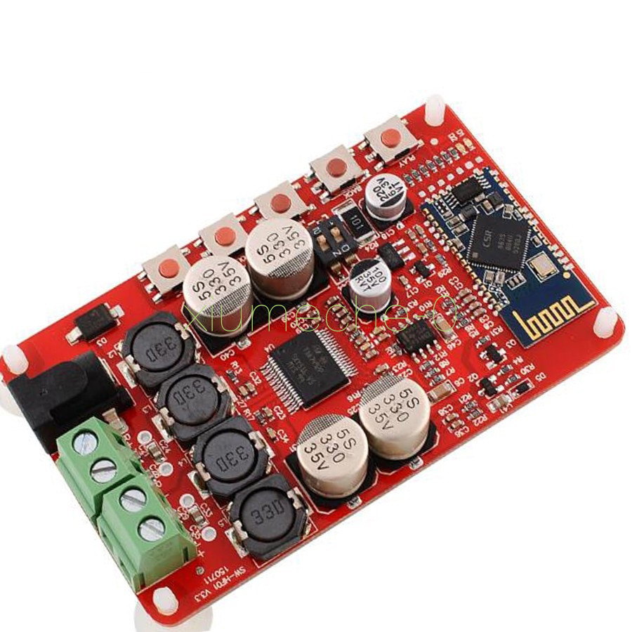 TDA7492P 50W+50W Wireless Bluetooth 4.0 Audio Receiver Digital Amplifier Board