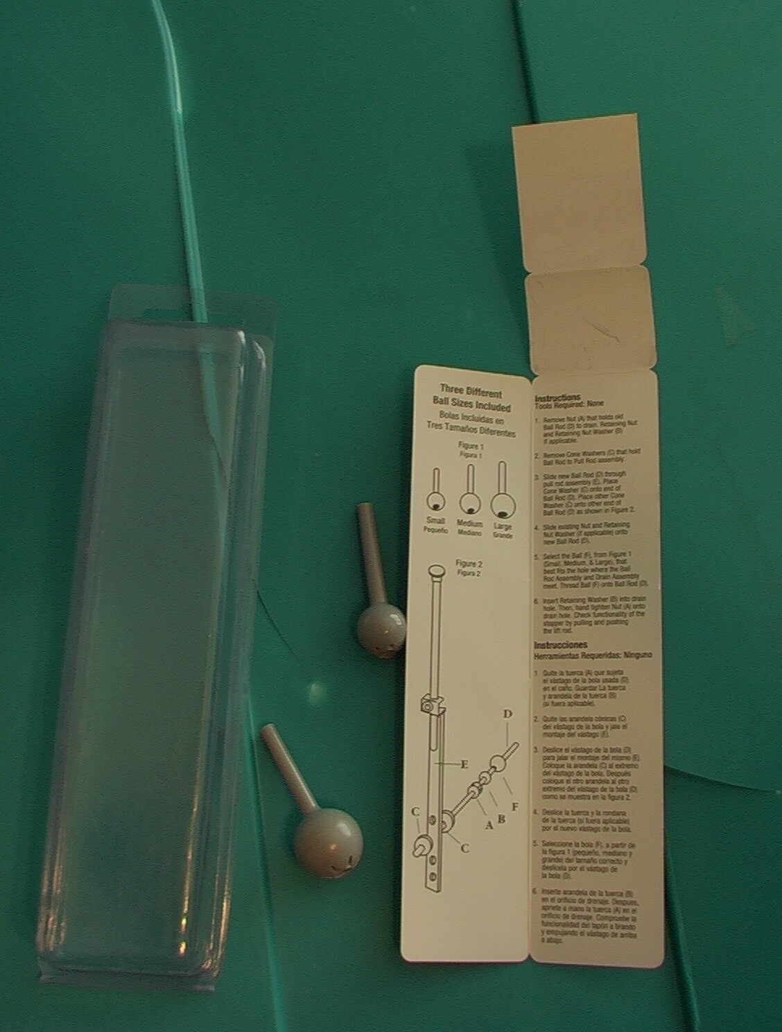 Danco Universal Ball Rod Assembly 88532 POPUP BALLS LARGE & SMALL ONLY