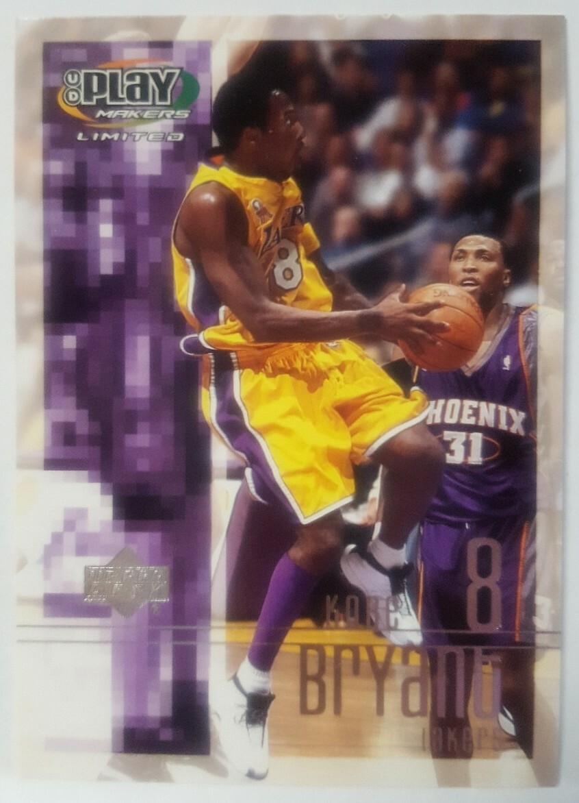 2001-02 Upper Deck Play Makers Limited #39 Kobe Bryant Los Angeles