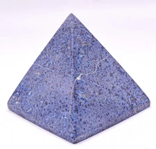 59mm Dumortierite Pyramid Polished Natural Décor Gemstone Crystal Mineral - Peru