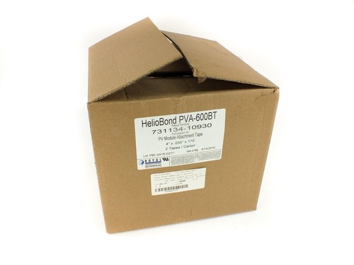 Royal 2 Rolls of Flexible Solar Panel Adhesive Roof Tape 4"W HelioBond PVA-600BT - Picture 9 of 9