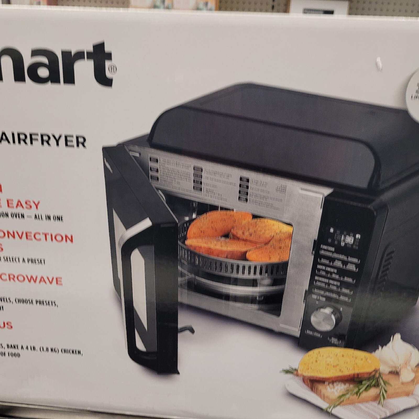 Cuisinart AMW60 (0.6 Cu.ft.) 3in1 Microwave AirFryer Convection Oven