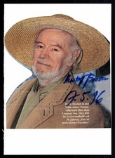 O.W. Fischer (+2004) TOP Orig. Sign. u.a. Helden + G 7296