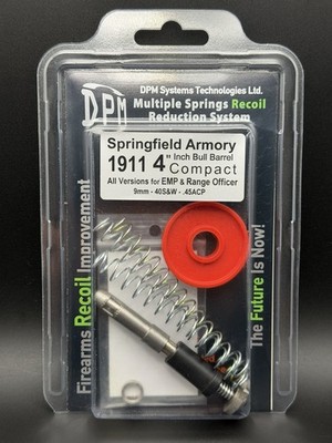 DPM Recoil Reduction Guide Rod Springfield 1911 Range Officer 4'' 9mm/40S&W/45ACP