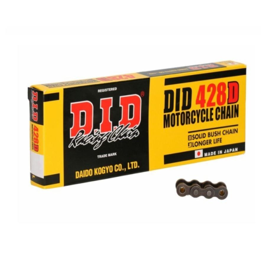 FITS Keeway RKV125 C Euro 5 2022 to 2023 DID DRIVE CHAIN 428D 132 L