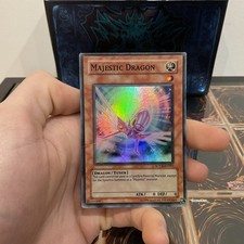 Yugioh TCG Majestic Dragon SOVR-EN001 Super Rare Unlimited Lightly Played