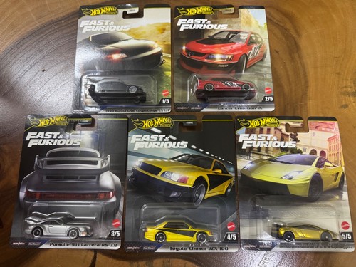 Hot Wheels 2025 Mix 4 M Fast And Furious Premium Set di 5 HNW46-956M - Foto 1 di 18