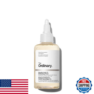 The Ordinary Glycolic Acid 7% Exfoliating Toner 8.1 Fl Oz Brightening